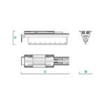 ⁦علاقة ملابس سحب ناعم – L9100⁩ - الصورة ⁦3⁩